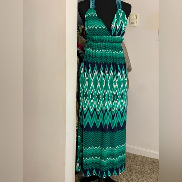 Second Skin maxi dress- large NWT - Picture 2 of 8